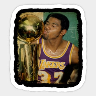 Magic Johnson Vintage Sticker